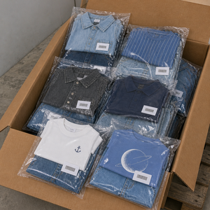 Conjunto de Verano de Fábrica Directa: Top y Jeans para Niños y Niñas, Atuendo de Dos Piezas de Mezclilla, Estilos Variados, Ropa al por Mayor - Product Image 3