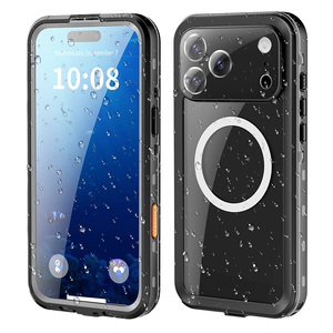 Étui étanche antichoc pour PC Shellbox DOT Full Cover pour 17 Pro Max, indice de protection IP68, étui de plongée avec protection d'écran intégrée - Product Image 1