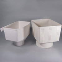 Accesorios de Tubería de PVC de 75 mm para Conductos de Agua de Lluvia, Técnicas Forjadas, Material Plástico Resistente a la Corrosión, Amplia Variedad, Garantía de 3 Años