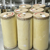 Ruban adhésif BOPP en rouleau jumbo, ruban adhésif de taille personnalisée en rouleau jumbo pour la transformation secondaire