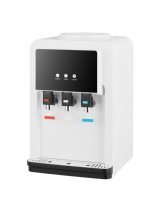 Distributeur d'eau électrique de table, chaud et froid, portable, avec refroidissement par compresseur et réfrigérant R134a