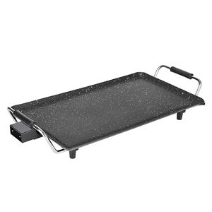 47X27cm <span class=keywords><strong>grill</strong></span> barbecue électrique portable poêle antiadhésive sans fumée <span class=keywords><strong>xxl</strong></span> <span class=keywords><strong>grill</strong></span> tepanyaki électrique comptoir <span class=keywords><strong>grill</strong></span> électrique intérieur - Product Image 5