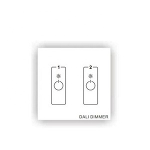 DL8602 <span class=keywords><strong>de</strong></span> Panel <span class=keywords><strong>de</strong></span> vidrio <span class=keywords><strong>de</strong></span> 2CH CCT iluminación DALI Dimmer <span class=keywords><strong>LED</strong></span> Dimmer interruptor <span class=keywords><strong>regulador</strong></span> - Product Image 1