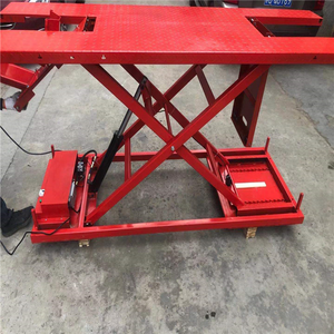 1000lb ไฮดรอลิกรถจักรยานยนต์ Scissor Lift ไฮดรอลิกรถจักรยานยนต์ไฟฟ้า Lift 300กก.400กก.500กก.600กก - Product Image 5