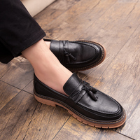 Zapatos Oxford Formales de Negocios Cómodos de Estilo Británico 2026, Zapatos de Vestir de Cuero PU para Hombre
