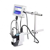 Imprimante portable TIJ à jet d'encre pour codage de date, séchage rapide, 600 dpi, codeur d'étiquettes USB semi-automatique, couleur unique