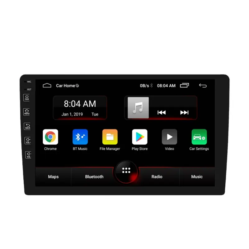 Autoradio Android, grand écran 9/10 ", lecteur Dvd, GPS, Wifi, avec cadre, pour voiture, nouveau modèle