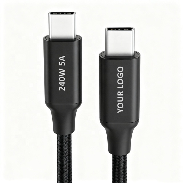 Type C Cable Tipo C to C Cable Fast Charging 240W 5A 1m 2m 3m USB C Cable Wholesale Mobile Phone Data Charger Cable for Iphone