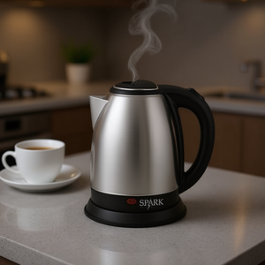 Spark Electric <b>Kettle</b> 1.8L Stainless Steel 1500W Fast Boil <b>Water</b> Heater - Product Image 2