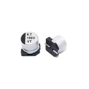 1000ชิ้น/รีลตัวเก็บประจุอลูมิเนียมอิเล็กโทรไลติก <span class=keywords><strong>SMD</strong></span> 47uF 473 100V 4.7uF 6.3x5.4MM - Product Image 3