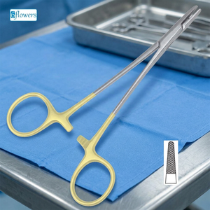 Porte-aiguille chirurgical Baumgartner, pince hémostatique TC, acier inoxydable, instrument manuel, classe I, certifié CE - Product Image 3