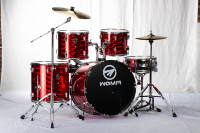 Hot Sale Double Pedal Drum Factory Price Wholesale Cheap 5PCS Professional Drum Set From China