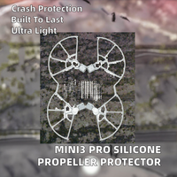 STY untuk Penutup Pelindung Bilah Baling-Baling ABS Kompatibel Cincin Anti-tabrakan untuk Mini3 PRO RC Drone Mini 3 Pro Series