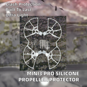 STY สำหรับฝาครอบป้องกันใบพัด ABS ที่ใช้ร่วมกันได้ แหวนป้องกันการชน สำหรับมินิ 3 โปร อาร์ซี โดรน มินิ 3 โปร ซีรีส์ - Product Image 4