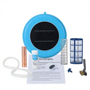 Ioniseur de piscine automatique solaire de haute qualité avec matériau PVC imperméable pour piscines jusqu'à 45 000 gallons - Product Image 1