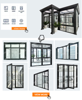 WANJIA Fenêtre coulissante de cuisine en aluminium à double vitrage pour application extérieure Cadre en alliage d'aluminium durable