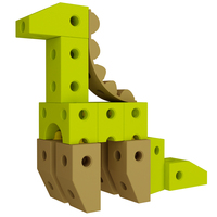 Équipement coloré commercial de terrain de jeu de grands blocs d'EVA pour les jeux d'intérieur de centre de jeu d'enfants et les espaces éducatifs