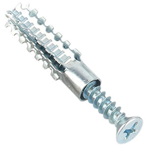 Ancres d'expansion métalliques monobloc dentelées <span class=keywords><strong>pour</strong></span> murs en <span class=keywords><strong>briques</strong></span> <span class=keywords><strong>creuses</strong></span>, kit de <span class=keywords><strong>vis</strong></span> d'expansion anti-desserrage, M6 M8 M10 - Product Image 4