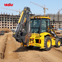 Nouvelle pelle sur chenilles JCB avec moteur diesel CE Epa, chargeuse sur pneus 4x4 avec une puissance de 85 kW et une capacité de godet de 1 m³