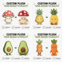 Peluche personnalisée en forme de cocotier, en coton PP brodé, tissu super doux en polyester, unisexe, vente en gros directe d'usine, OEM ODM, faible MOQ