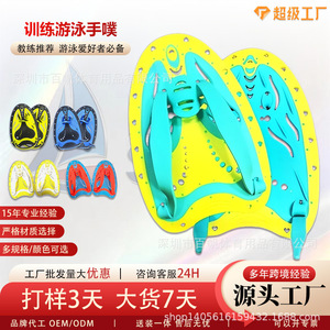 Paletas de natación de silicona, equipo de entrenamiento suave y flexible para adultos, 2 uds. - Product Image 3