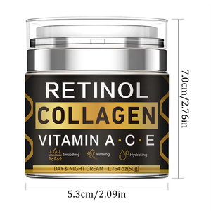 Crème hydratante de jour et de nuit au collagène pour hommes, soin du visage, nettoyage en profondeur, <span class=keywords><strong>anti</strong></span>-<span class=keywords><strong>âge</strong></span> non gras, cadeaux pour hommes - Product Image 6
