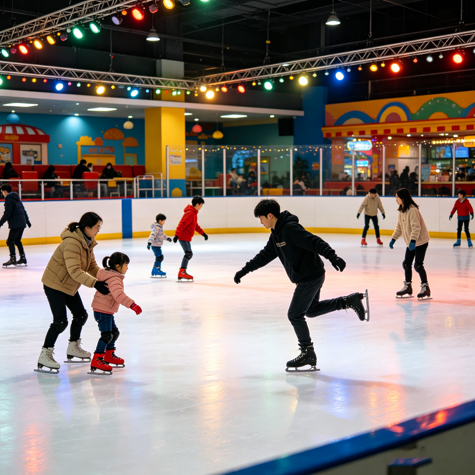 Professional Indoor Interlocking Uhmwpe Panels Synthetic Ice Rink ...