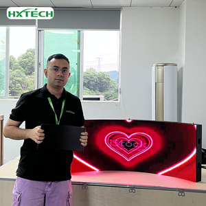 Hxtech trong nhà DJ Booth p2.5 3D LED hiển thị âm nhạc buổi hòa nhạc sân khấu nền màn hình Bảng điều chỉnh - Product Image 5