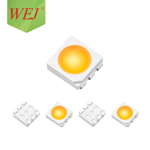 5050 SMD LED chip 0.06W 60mA <span class=keywords><strong>SMT</strong></span> 2800-3000K đơn màu trắng ấm 5050 Led thiết bị gốc nhà sản xuất chất lượng - Product Image 2