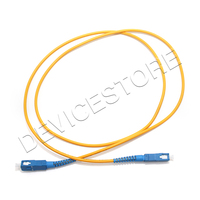 Conector SC Cable de conexión de fibra óptica de modo único SC/PC Cables de puente de fibra óptica