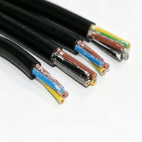 Kabel listrik fleksibel 2 inti 1,0 mM m² & 3 inti 0,75mm m², H05VV-F 300/500V untuk penerangan dan peralatan