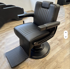 Silla de Barbero Profesional de Alta Resistencia 2026 - Diseño Moderno en Cuero Sintético, Mueble de Lujo para Salón de Belleza y Hotel - Product Image 1