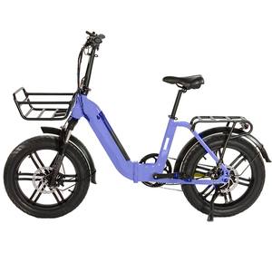Bicicleta eléctrica <span class=keywords><strong>plegable</strong></span> ultraligera con batería oculta y potente. - Product Image 1