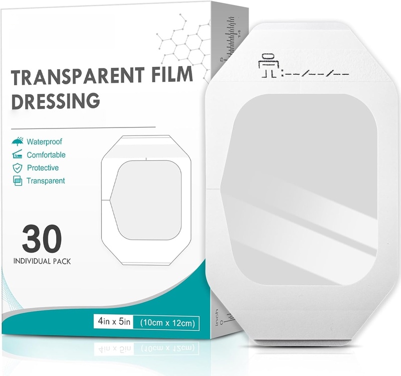 YOJO 10x12cm Transparent Waterproof Breathable PU