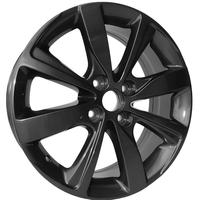 Rueda de Aleación de Aluminio de 16 Pulgadas con Diseño Multirradio en Negro Brillante para Vehículos Eléctricos BYD Yuan EV, Yuan Pro, Yuan Plus, Atto 2