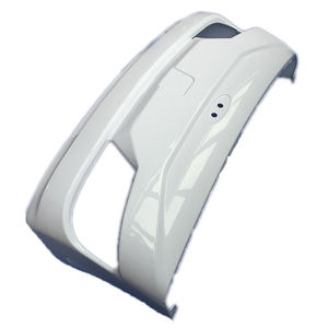 Su misura vuoto termoformato bianco PC acrilico paraurti auto durevole guscio di plastica produzione fornisce servizi di taglio - Product Image 4