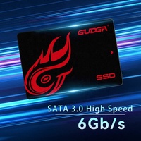 Unidad de Estado Sólido Interna GUDGA SATA 3 de 2.5 Pulgadas y 128 GB para Computadora de Escritorio/Portátil, Nueva Carcasa de Plástico, Velocidad de Lectura de 501-600 MB/s, Velocidad de Escritura de 401-500 MB/s