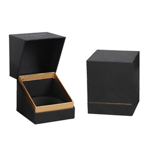 De <span class=keywords><strong>gama</strong></span> alta personalizar magnético caja de papel rígida tarro vela frasco cajas de embalaje Cajas de Regalo para velas - Product Image 3