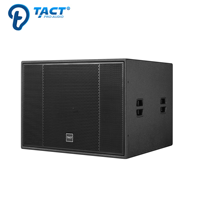 Système de sonorisation professionnel 1700W en contreplaqué de bouleau avec subwoofer 18 pouces pour événements intérieurs et extérieurs