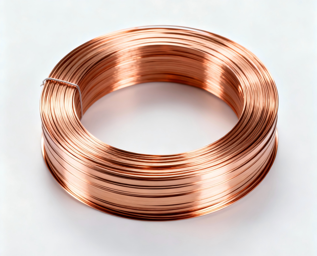 Bare Copper Flat Wire Coil (1 Ton) - High Purity Busbar Connection, Free Sample Offer