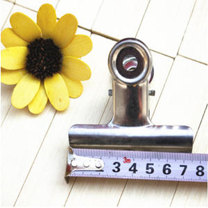 Porta-tickets metálico, organizador de documentos, clip de almacenamiento, clip para archivos de oficina/estudiantiles/financieros, disponible al por mayor a 1-2 yuanes. - Product Image 1