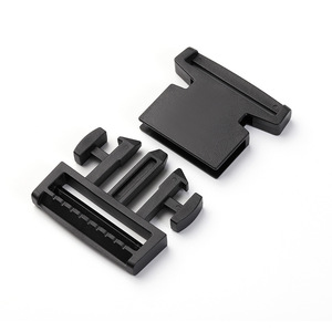 Hebilla de liberación lateral de plástico negro ajustable para bolsos, resorte duradero y resistente al desgaste, primavera 2024 - Product Image 3