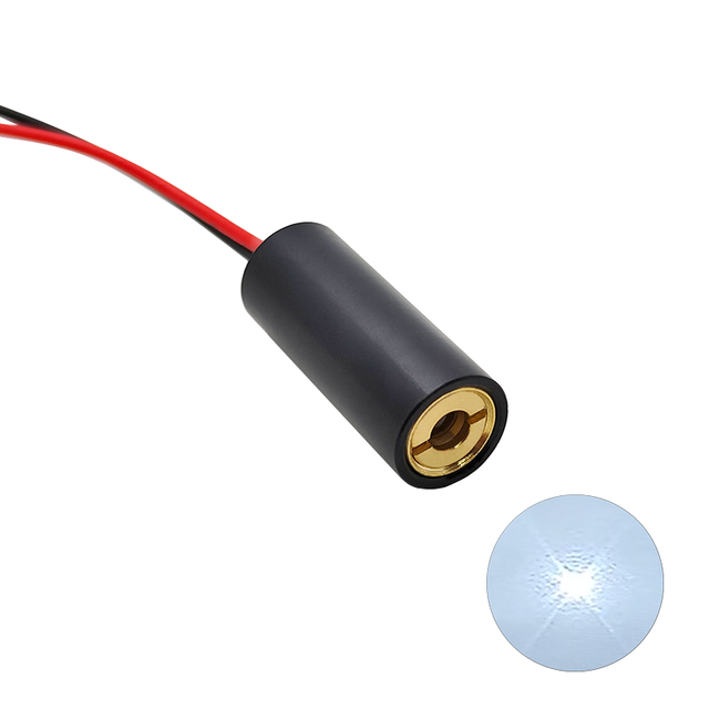 12X30mm 980nm 50mW Adjustable Focus Infrared Invisible Light Laser Module Point Marking Special Laser Positioning Light