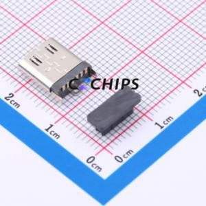 TYPE-C 6P LTH10.0 USB Connector SMD Connector ( Connector Type: Type-C )( Protocol Standard: USB 3.1 )( Gender: Female ) - Product Image 2