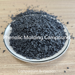 Composé de moulage phénolique, granulés de qualité injection, disponibles en stock pour l'utilisation dans les interrupteurs électriques - Product Image 1