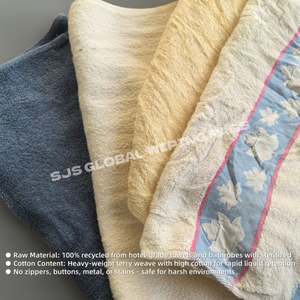 Paños de Limpieza de Algodón Puro Súper Absorbentes de Color, Resistencia Industrial para Limpieza de Equipos Pesados y Mantenimiento - Product Image 4