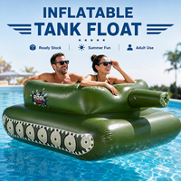 Ceinture de flottaison gonflable personnalisée avec pistolet à eau, équipement de jeu aquatique interactif, adapté aux jeux de bataille aquatique pour adultes