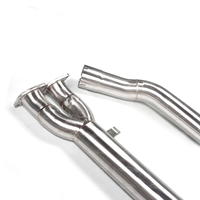 Tuyau intermédiaire en acier inoxydable MPER pour BMW X3M F97 X4M F98, conception à tube unique, son agressif, amélioration des performances
