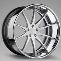 Jantes forgées sur mesure 6061-T6 FORTRIM 17 18 19 20 21 pouces pour BMW Série M, Mercedes-Benz AMG, Audi RS JDM