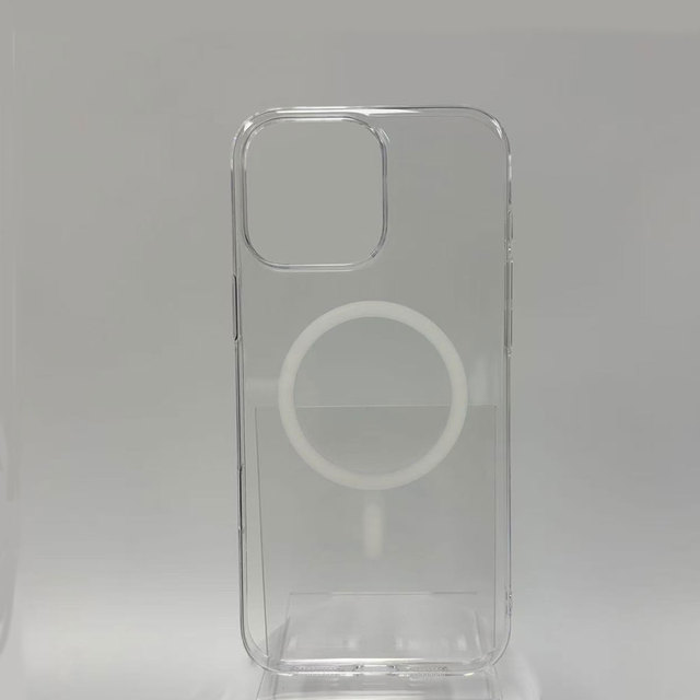 Factory Wholesale Clear PC Magnetic Shockproof Phone Case Supports Magnetic Wireless Charging for 16 Pro/ Pro Max